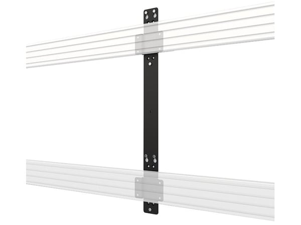 B-Tech BT8390-WFK3, Beslag, Sort, Skinne, BT8390-VESA800F & BT8390-VESA1200F, 138 mm, 19 mm