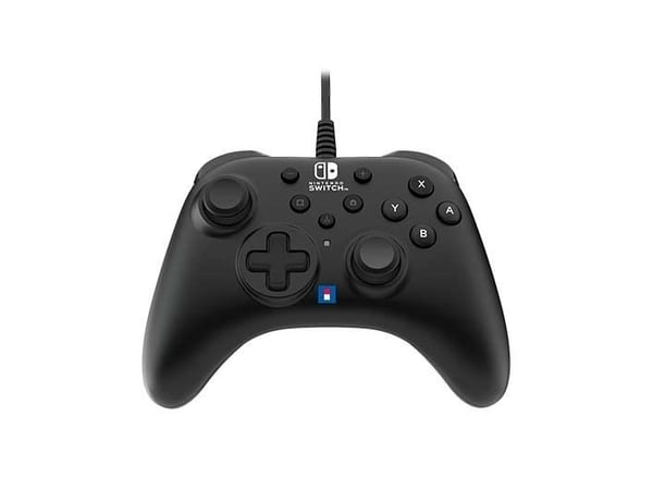 Hori HORIPAD Turbo, Pad-ohjain, Nintendo Switch, D-pad, Ohjauspainikkeet, Kotipainike, Turbopainike, Langallinen, Musta, 3 m