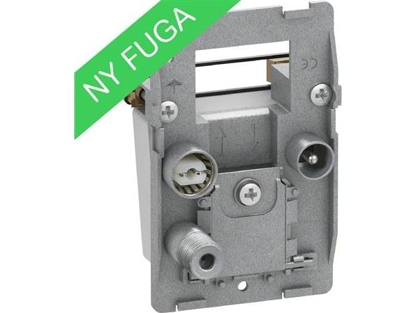 LK FUGA Antenneudtag TV/R og Data slutdåse (multimedie) tyyppi TD272E, luokka A+, 112 modul, indsats LK FUGA Antenneudtag TV/R og Data slutdåse (multimedie) tyyppi TD272E, luokka A+, 112 modul, indsats