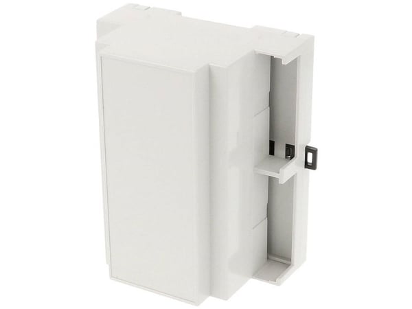 Hammond Electronics 1597DIN6MC53 DIN-skenekabinett stängt 90 x 58 x 106 PPO ljusgrå (1 st) Hammond Electronics 1597DIN6MC53 DIN-skenekabinett stängt 90 x 58 x 106 PPO ljusgrå (1 st)