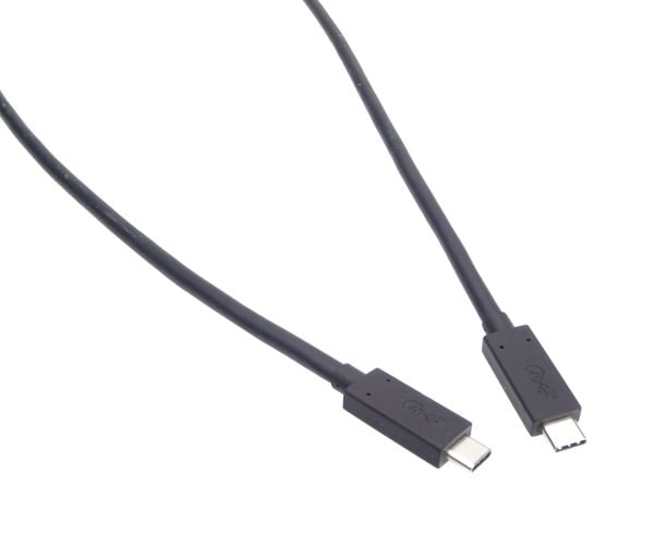 PremiumCord KU4CX12BK, 1,2 m, USB C, USB C, USB4 Gen 3x2, 40 Gbit/sek., Sort