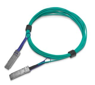 NVIDIA - 100GBase-AOC direkte tilkoblingskabel - QSFP til QSFP - 10 m - 10 m - fiberoptisk - halogenfri, Active Optical Cable (AOC)