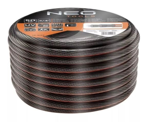 Neo hageslange Profesjonell 3/4 & quot; 50m 6 lag (15-845)