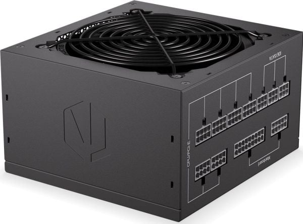 Endorfy Supremo FM5 Gold - Strømforsyning (intern) - ATX12V - 80 PLUS Gold - AC 115/230 V - 650 watt - svart