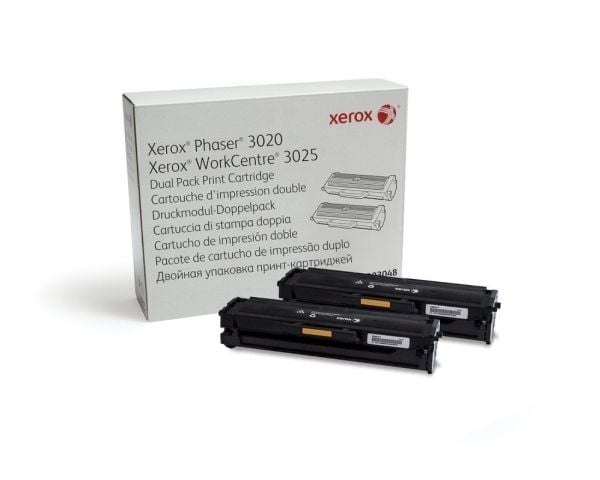 Xerox 106R03048, 3000 sivua, Musta, 2 kpl