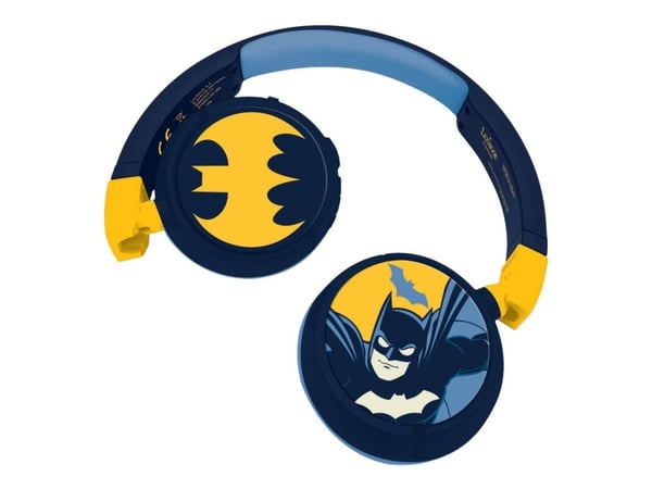Batman 2 in 1 Bluetooth® ja langalliset kuulokkeet Batman 2 in 1 Bluetooth® ja langalliset kuulokkeet