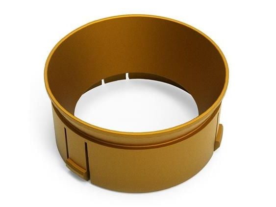 One track reflektor i mat guld design STANDARD