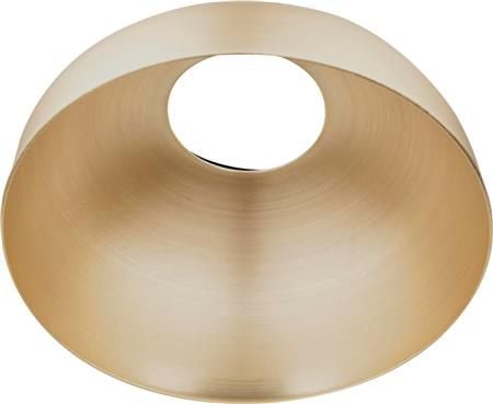 Reflektor Globe messing, Ø87 mm. Med en magnetisk fastgørelse er det nemt at skifte udseende på dit Globe-armatur PROFESSIONEL