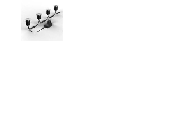 LED minidownlight 3,6W 2700K 230lm 80° spredningsvinkel, IP44. 350mA STANDARD
