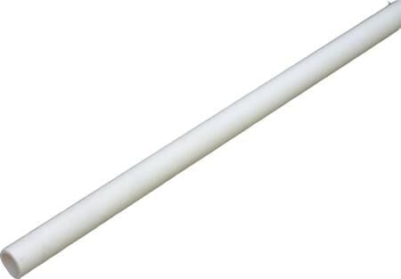 PIPELIFE fast monteringsrör i PVC Ø12 mm vit (3 meter)