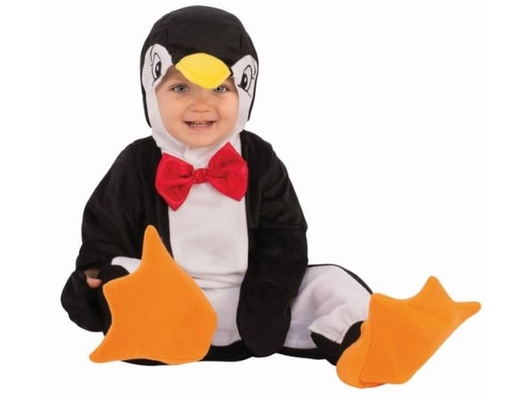 Pingvin Baby Udklædningstøj (Str. 6-12M/12 MONTHS (6-12))