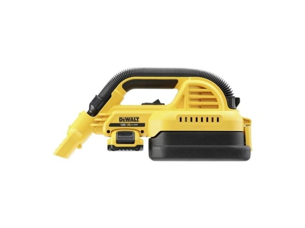 DeWALT DCV517N-XJ, Kuiva ja märkä, 954 l/min, Musta, Keltainen, 1,9 L, 180 W, 18 V - SOLO