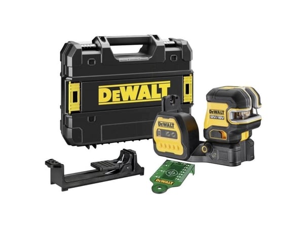 DeWALT DCE825NG18-XJ, 30 m, 3 mm/m, Linjalaser, musta, Keltainen