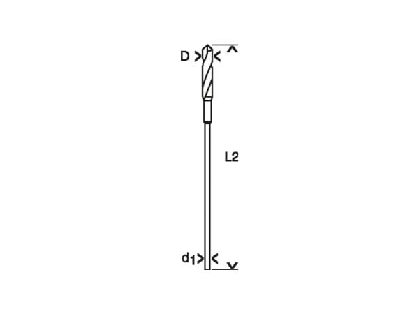 Bosch - Bor - bor - 8 mm - cylindrical - lengde: 400 mm