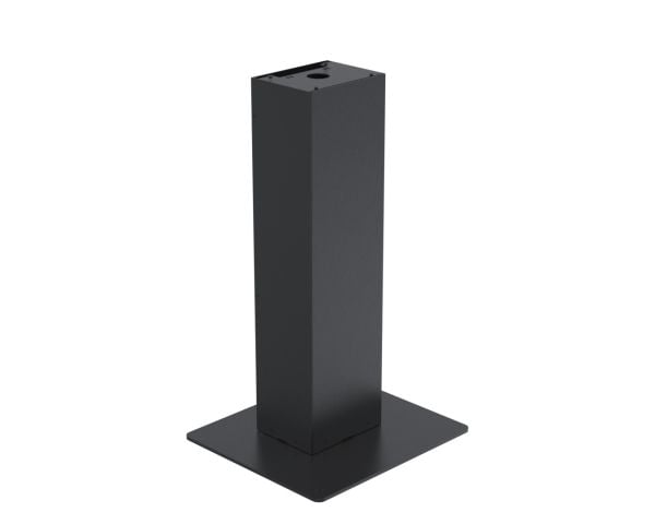 Ergonomic Solutions SpacePole Kiosk & Signage SPK310, Base, Sort, Metall, Gulv, GFS4470,Magellan 1500i,TM T88, 450 mm