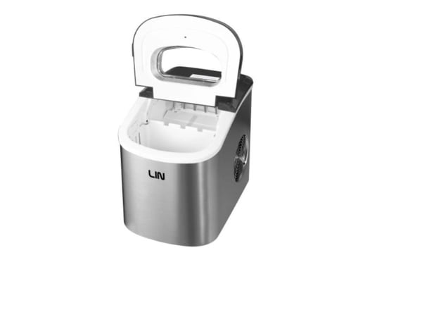 Bærbar ismaskine LIN ICE PRO-S12 sølv