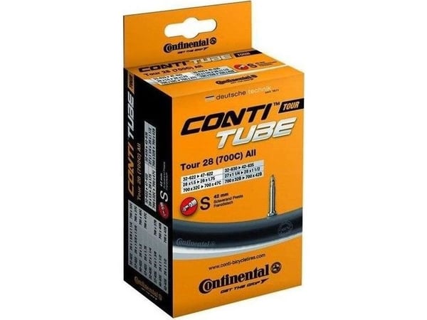 Continental Tour Tube All 700 x 32-47c (32-47x622)/(42-635) Presta (avtagbar ventilkärna) 42 mm