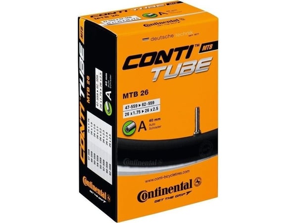 Continental Innerrør Continental TOUR 26" autoventil 40 mm 37/47-559/597 Universal