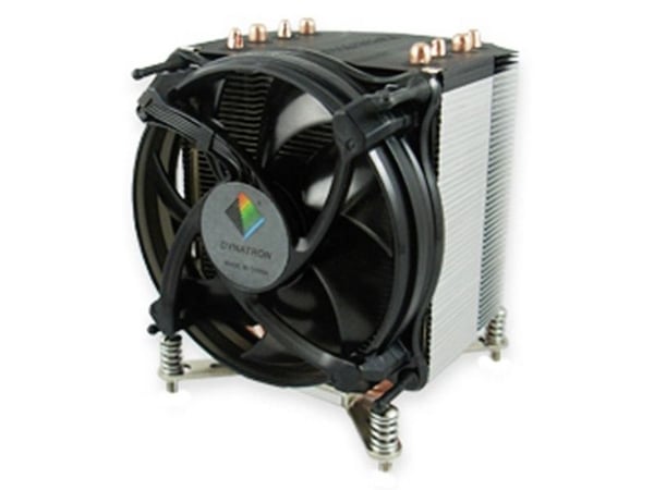 Inter-Tech K-17 - Prosessorkjøler - (for: LGA1156, LGA1155) - aluminium - 92 mm - 3U