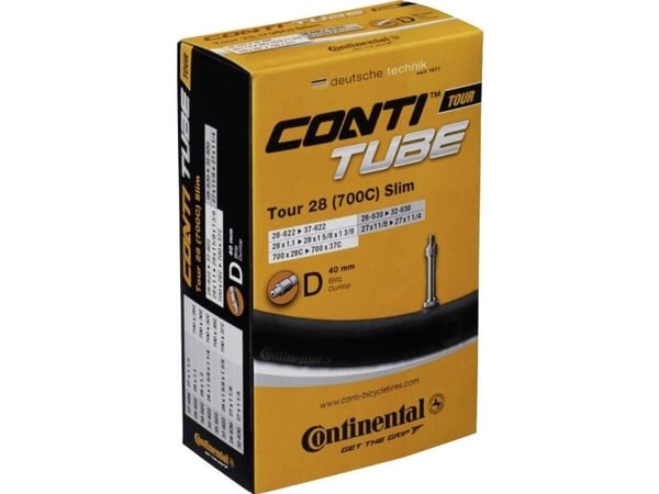 Continental Continental Tour innerrør 28'' x 1,25'' - 1,75'' dunlop 40 mm universalventil