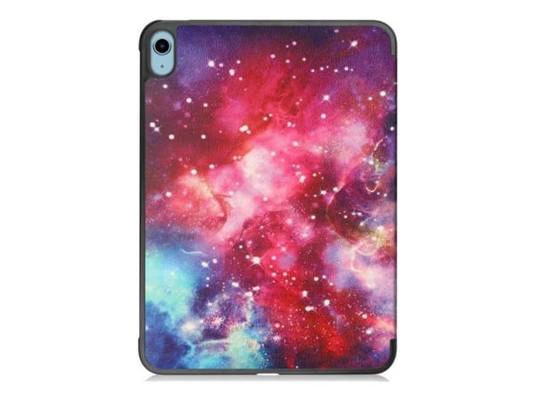 CoreParts - Lommebok for nettbrett - tri-fold caster, with auto-wake function - polyuretanlær - Galaxy Style - for Apple 10.9-inch iPad (10. genera...