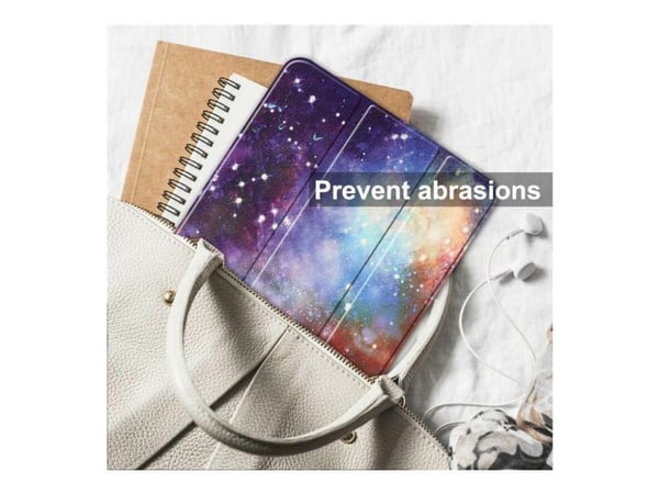 CoreParts - Lommebok for nettbrett - tri-fold caster, with auto-wake function - polyuretanlær - Galaxy Style - for Apple 10.9-inch iPad (10. genera...