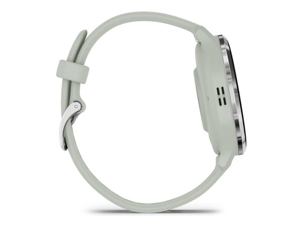 Garmin Venu 3S - 41 mm - salviegrå - smartklokke med bånd - silikon - håndleddstørrelse: 110-175 mm - display 1.2" - 8 GB - Bluetooth, Wi-Fi, ANT+ ...