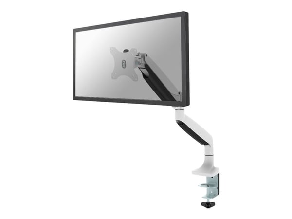 Neomounts NM-D750 - Monteringssett - full bevegelse - for LCD-skjerm - hvit - skjermstørrelse: 10"-32" - klemmemonterbar, malje, skrivebordsmonterbar