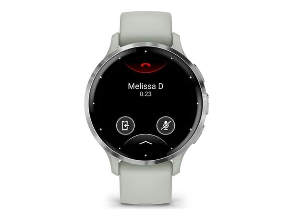 Garmin Venu 3S älykello 41 mm 1.2" AMOLED 8 GB, salvianharmaa/hopea