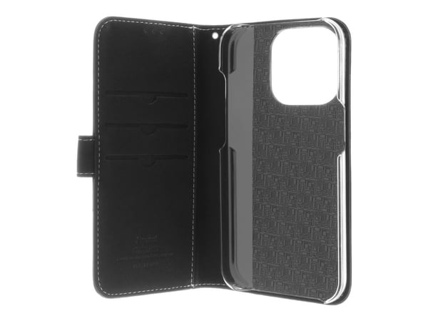 Insmat 650-3186, Avattava kotelo, Apple, iPhone 15 Pro, 15,5 cm (6.1"), Musta