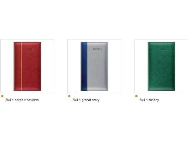 MINI pocket calendar hardcover 2018 (SK4-1) Mix