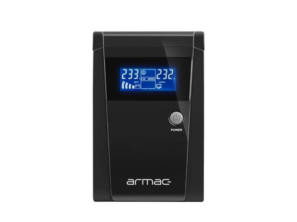Armac Office 1500F - UPS - line interactive - AC 145 - 290 V - 950 watt - 1500 VA - 2 x batteri - 9 Ah - USB, RJ-45 - utgangskontakter: 3