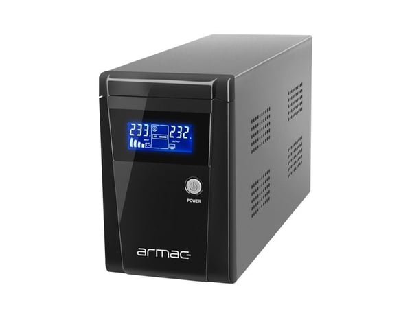 Armac Office 1500F - UPS - line interactive - AC 145 - 290 V - 950 watt - 1500 VA - 2 x batteri - 9 Ah - USB, RJ-45 - utgangskontakter: 3