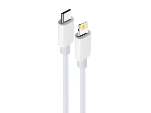 MaXlife OEM0100928, Hvit, USB C, Lightning, 2 m, Hankjønn, Hankjønn