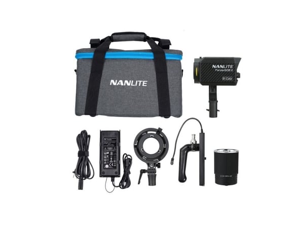Nanlite Forza 60B II, 72 W, LED, Hvit, 5600 K, Svart, AC, DC