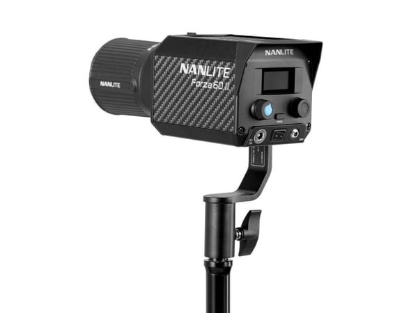 Nanlite Forza 60B II, 72 W, LED, Hvit, 5600 K, Svart, AC, DC