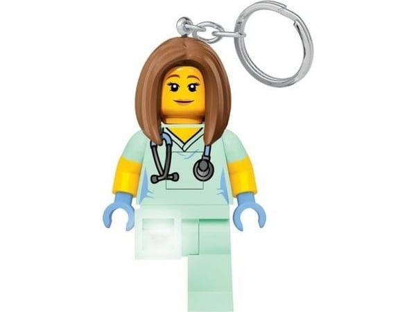 LEGO Sairaanhoitaja LED avaimenperä