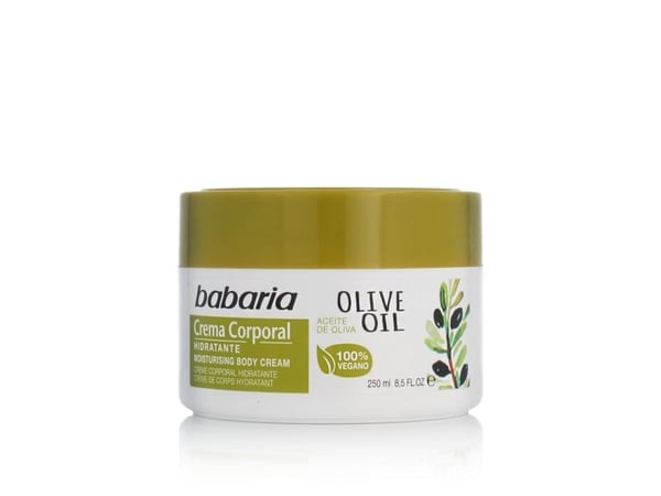 Babaria olivenolje fuktighetsgivende bodykrem 250 ml