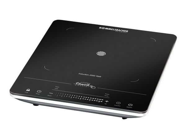 Rommelsbacher CT 2020/IN - Induksjonsvarmeplate - 2 kW - svart