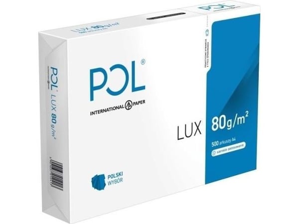 Igepa Pollux, Universal, A4 (210x297 mm), Matt, 500 ark, Hvit, 80 g/m²
