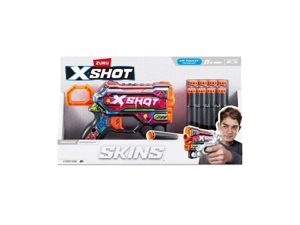 SKINS MENACE launcher (8 piler), Mercen-mønster SKINS MENACE launcher (8 piler), Mercen-mønster