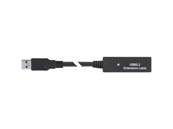 InLine 35650B, 5 m, USB A, USB C, USB 3.2 Gen 1 (3.1 Gen 1), 5 Gbit/sek, svart