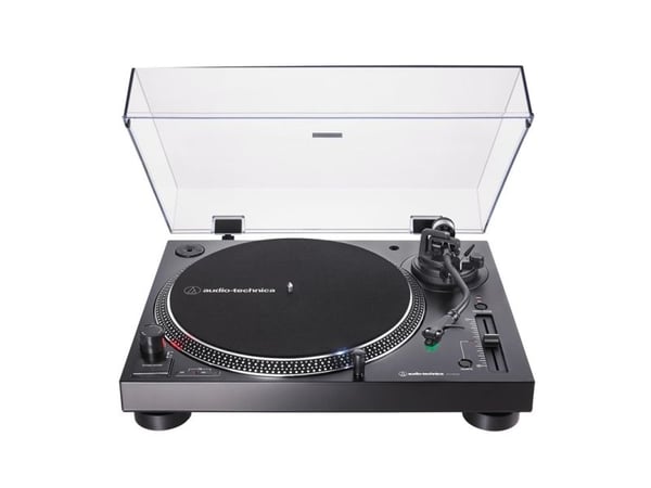 Audio-Technica AT-LP120X, Suoravetolevysoitin, Ohje, Musta, Alumiini, 33 1/3,45,78 RPM, 33,45,78 RPM