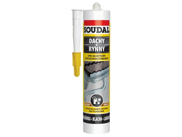 Soudal spesialist taktettemiddel 310 ml fargeløs