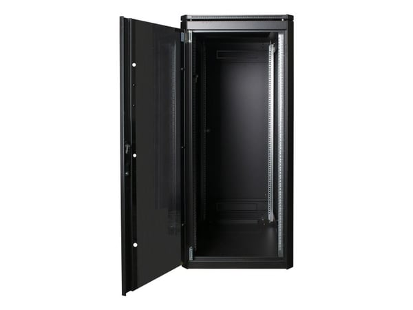 Lanview by Logon Data Line - Rack skap - 600 x 1000 mm, data line - free-standing - svart, RAL 9005 - 26U - 19"