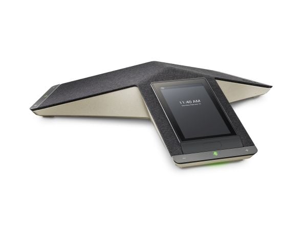 HP Poly Trio C60 IP-konferansetelefon for Microsoft Teams og PoE-aktivert Ingen radio, IP-konferansetelefon, Svart, LCD, 12,7 cm (5"), 720 x 1280 p...
