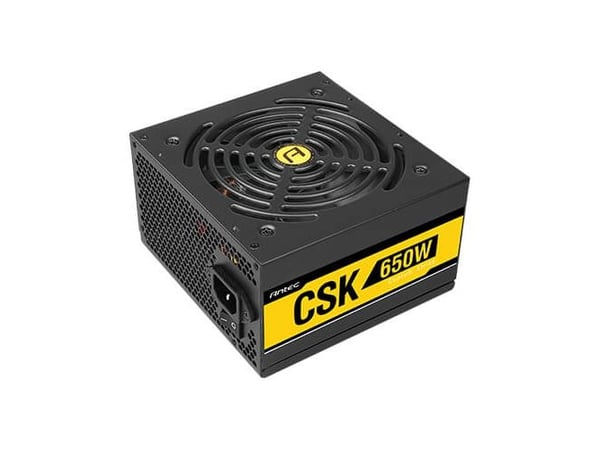 Antec Cuprum Strike CSK650 - Strømforsyning (intern) - ATX12V 2.31/ EPS12V - 80 PLUS Bronze - AC 100-240 V - 650 watt - aktiv PFC - Ecuador