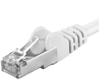 PremiumCord SP6ASFTP010W, 1 m, Cat6a, S/FTP (S-STP), RJ-45, RJ-45 PremiumCord SP6ASFTP010W, 1 m, Cat6a, S/FTP (S-STP), RJ-45, RJ-45