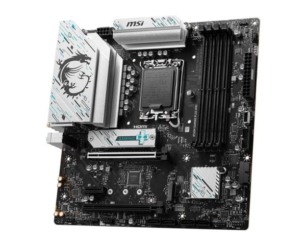 MSI B760M GAMING PLUS WIFI - Hovedkort - micro ATX - LGA1700-sokkel - B760 Chipset - USB 3.2 Gen 1, USB 3.2 Gen 2, USB-C 3.2 Gen 1 - 2.5 Gigabit LA...