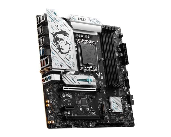 MSI B760M GAMING PLUS WIFI - Hovedkort - micro ATX - LGA1700-sokkel - B760 Chipset - USB 3.2 Gen 1, USB 3.2 Gen 2, USB-C 3.2 Gen 1 - 2.5 Gigabit LA...